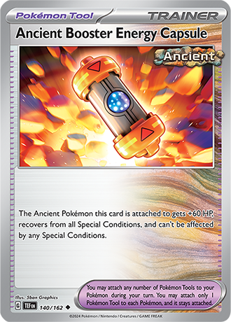 Karta Pokemon 140 162 Ancient Booster Energy Capsule [Temporal Forces].JPG