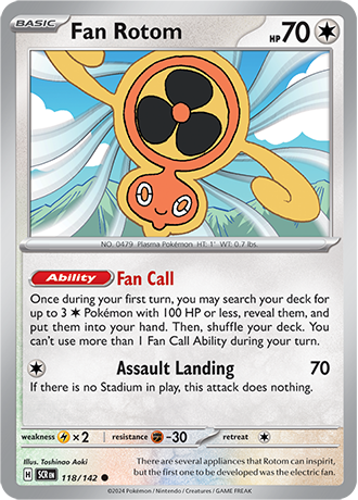 Karta Pokemon 118 142 Fan Rotom [Stellar Crown].JPG