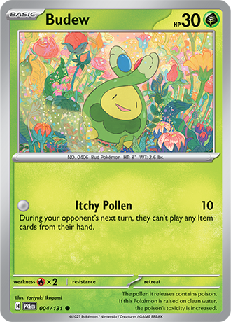 Karta Pokemon 004 131 Budew [Prismatic Evolutions].JPG