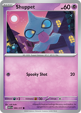Karta Pokemon 090 217  Shuppet [Ascended Heroes].JPG
