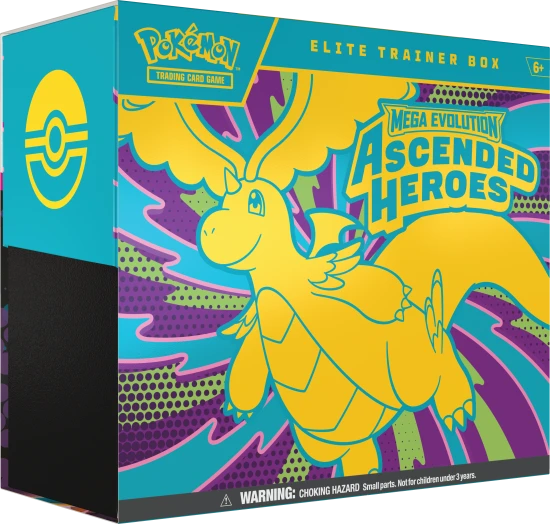 Ascended Heroes Mega Dragonite EX [Elite Trainer Box] (Karty Pokemon TCG)