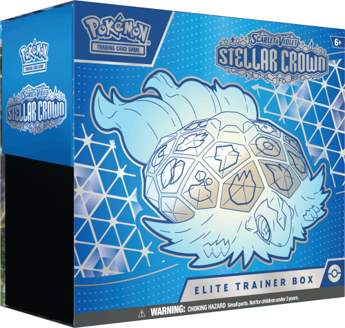 Stellar Crown Terapagos [Elite Trainer Box] (Karty Pokemon TCG)
