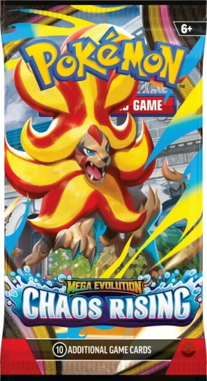 Chaos Rising Booster Pack (Karty Pokemon TCG)