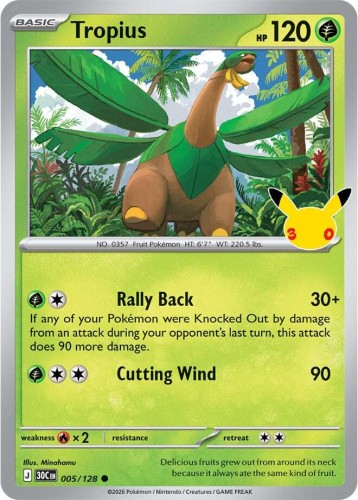 Karta Pokemon 005-128 Tropius [30th Celebration].JPG