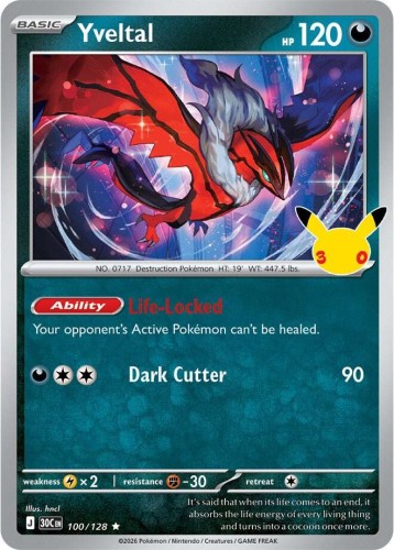 Karta Pokemon 100-128 Yveltal [30th Celebration].JPG