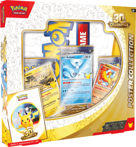 30th Celebration Poster Collection (Karty Pokemon TCG) .png