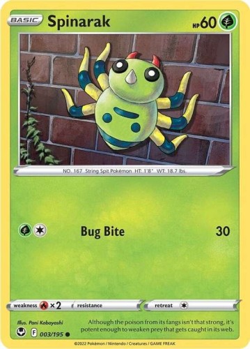Karta Pokemon 003-236  Spinarak [Silver Tempest].JPG