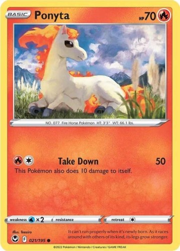 Karta Pokemon 021-236  Ponyta [Silver Tempest].JPG