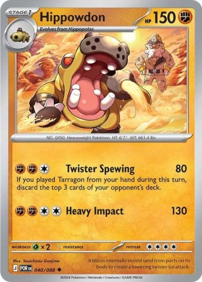 Karta Pokemon 040-088  Hippowdon [Perfect Order].JPG