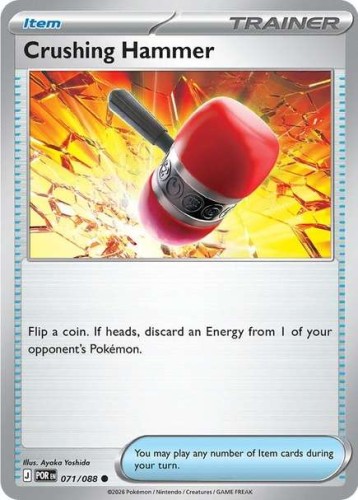 Karta Pokemon 071-088  Crushing Hammer [Perfect Order].JPG